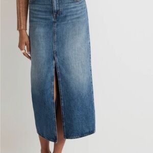 NEW! Sz.27 Madewell denim skirt